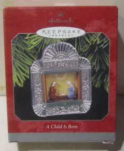 Hallmark ornament 1998 A Child is Born (NEW) - Picture 1 of 2