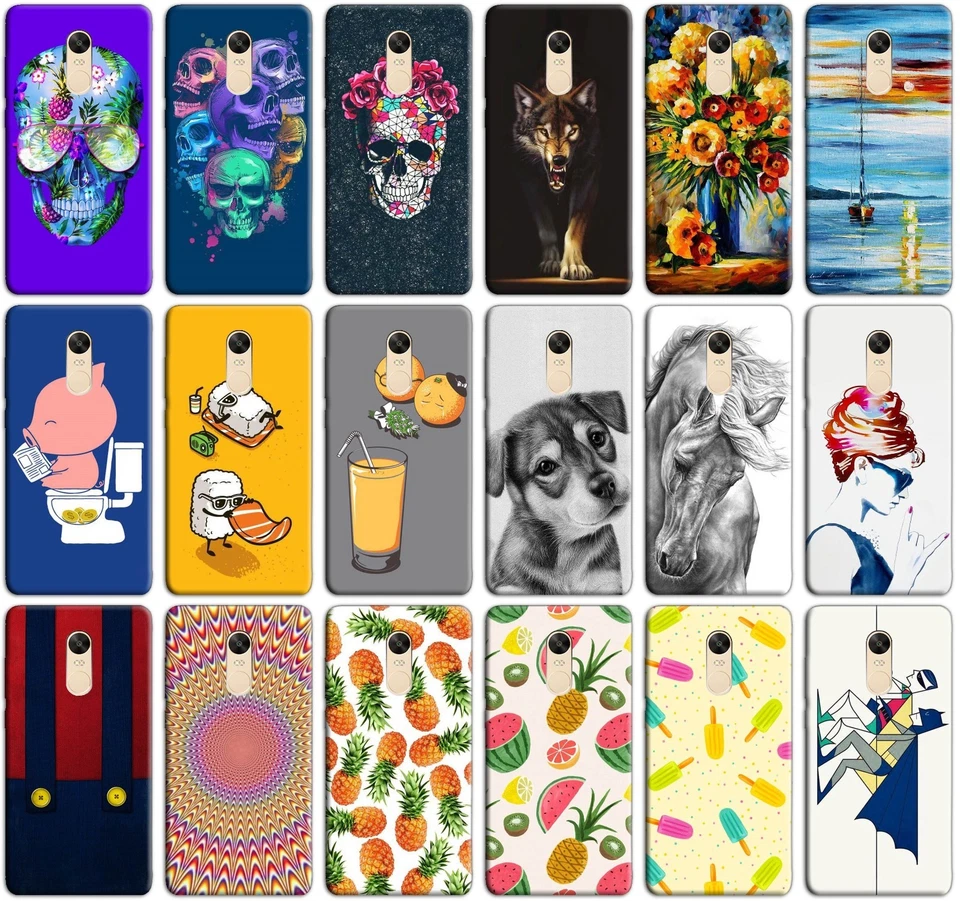 CUSTODIA COVER MORBIDA IN TPU SILICONE PER XIAOMI REDMI NOTE 4X FANTASIA M6 - Immagine 1 di 1