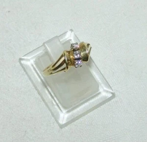 Älterer Ring Gold 585 und Diamanten - Bild 1 von 8