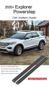 Power Deployable Electric Running Board Fits for Ford Explorer 2020-24 Nerf Bars - Picture 1 of 10
