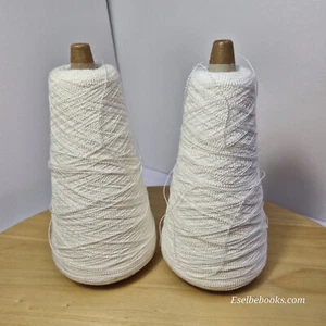 Unbranded machine knitting yarn - 1 ply white 239 grams (C147) - Picture 1 of 7