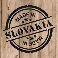 Bratislava Slovakia Travel Stamp Cool Gift #7097 2 x Vinyl Stickers 7.5cm 