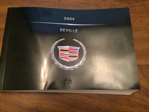 2004 CADILLAC DEVILLE  OWNERS MANUAL - Picture 1 of 1