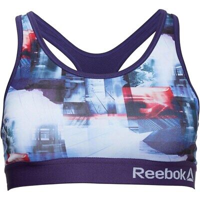 Reebok Womens Nora Performance Sport Bra Crop Top.VARIOUS SIZES.Fitness Gym Yoga • 13.32€