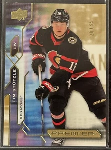 2021-22 UPPER DECK PREMIER GOLD PARALLEL #11 SENATORS - TIM STUTZLE /65 - Imagen 1 de 2
