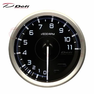DEFI ADVANCE A1 11000RPM Tachometer Tachometer 80mm 0 - 11000RPM DF15501 - Picture 1 of 6