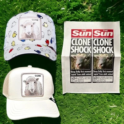 Goorin Bros The Farm Trucker CLON OVEJA HOLA DOLLY DITTO FRIDAY DROP Juego de 2 Foto 1 de 4