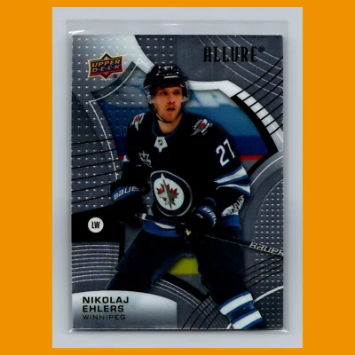 Nikolaj Ehlers #91 2021 Upper Deck Allure Winnipeg Jets Hockey Card NHL NM - Image 1 of 3