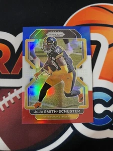 2021 Panini Prizm Juju Smith-Schuster RED WHITE BLUE PRIZM #249 Steelers - Picture 1 of 2