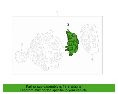 Regulador de tensión Mercedes Benz CLS400 2017 6511540100 Foto 1 de 3