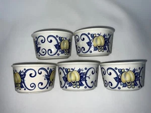5 Villeroy & Boch Auflaufförmchen Eierbecher Cadiz Vintage 3x2" ca. Luxemboug EUC - Bild 1 von 10