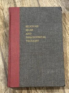 Religious Belief and Philosophical Thought by William P. Alston 1963 Hardcover - Picture 1 of 3