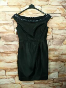 *Vestido de cóctel social Melrose para mujer nuevo con etiquetas talla 10 venta al por menor $78 negro - Imagen 1 de 9