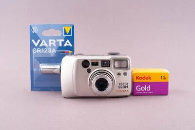 Pentax Espio 928M Date 35mm Point&Shoot Film Camera - Image 1 of 4