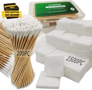 1700PCS Gun Cleaning Supplies—1500Pcs Gun Cleaning Patches +200PCS Gun Cleaning - Picture 1 of 6