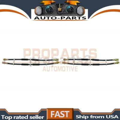 For Chrysler Grand Voyager 1996-1999 First Stop Hydraulic Brake Hose Rear Kit 2x - Image 1 of 4