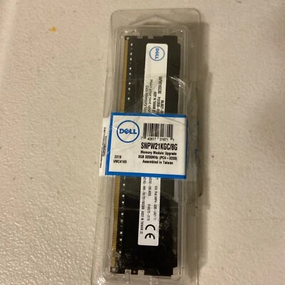 8GB 1Rx8 PC4-25600 ECC UDIMM (DELL SNPW21KGC/8G Equivalent) Memory RAM Untested - Image 1 of 2