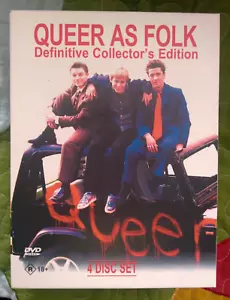 Queer as Folk Definitive Collector's Edition DVD 4 discs box set Reg. 4 Like New - Picture 1 of 1