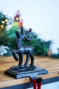 Medias de Navidad para ciervos gancho para decoración navideña ciervos - Imagen 1 de 3