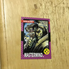 Vintage trading card Mastermind Jason Wyngarde Uncanny X-Men Hypnotic Illusions