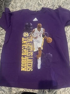 Kobe Bryant Adidas purple Youth T-Shirt Size M Los Angeles Lakers - Picture 1 of 6