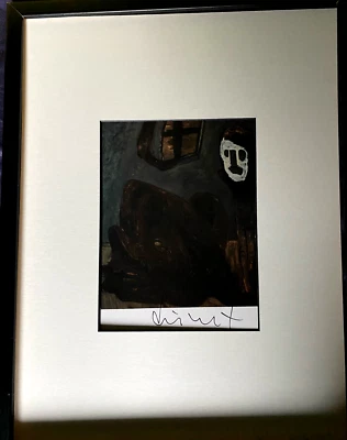 MARKUS LÜPERTZ Offsetlitho HAND-SIGNIERT, 24x18, Multiple mit Rahmen,orig.signed - Bild 1 von 3