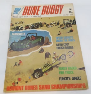 ROAD TEST DUNE BUGGY THE OFF ROAD VEHICLE Magazine March 1970 Mangosta / Funco - Picture 1 of 6