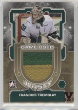 2012-13 ITG Between the Pipes Gold Vault Teal 1/1 Francois Tremblay #M-57 0v1