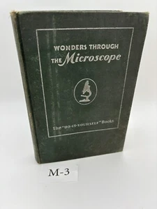 1934 Wonders Through The Microscope Book - Popular Science Monthly 2nd Edition - Imagen 1 de 11