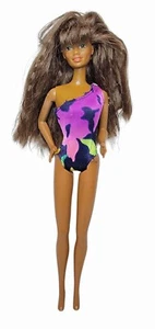 1987/66 African American Barbie lovely Afro Beautiful,Original Swimsuit T/Turn - Picture 1 of 7