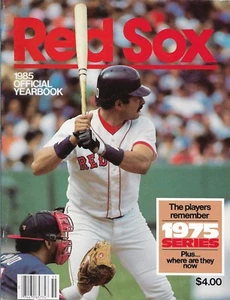 Boston Red Sox Baseball Official Yearbook 1985 Jim Rice/Wade Boggs/Jerry Remy + - Picture 1 of 3