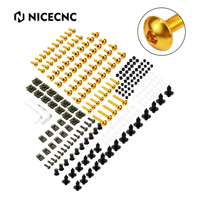 Комплект болтов обтекателя с ЧПУ 253 шт для Honda CB1000R CB650R XR650L Rebel 250 - Изображение 1 из 4