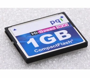 1GB Highspeed 300xPQI Compact Flash Cf Card Flashcard For Industry Use #20 - Picture 1 of 1