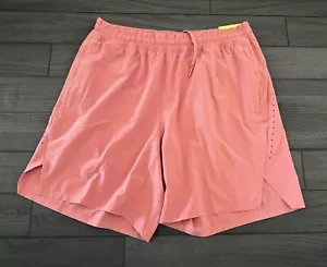 All In Motion Workout 7 Inch Running Shorts | Men’s SMALL | Light Red Pink - Picture 1 of 5