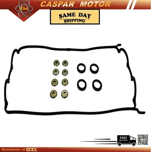 ENGINE VALVE COVER GASKET SET FITS 93-01 HONDA PRELUDE VTEC 2.2L H22A1 H22A4 - Picture 1 of 1