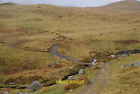 Photo 12x8 A farm track goes off to the left below Little Knott High Side  c2011