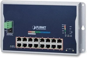 Planet similar Industrial 16-Port managed switch 2x SFP  10/100/1000T PoE - Picture 1 of 4