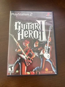 PS2 Guitar Hero II PlayStation 2 Black Label Not For Resale Complete LN! - Picture 1 of 4