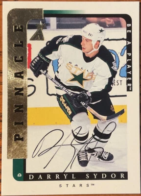 1996-97 Be A Player Autographs Darryl Sydor #176 Dallas Stars - Image 1 of 2