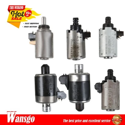 For Mercedes Benz C230 C240 C280 C320 1994-2005 722.6 Transmission Solenoid X6 - Image 1 of 4