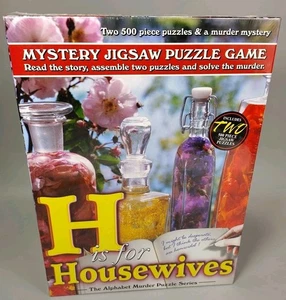 Mystery Puzzle Spiel ist für Hausfrauen Das Alphabet Puzzle Serie NEU - Bild 1 von 10