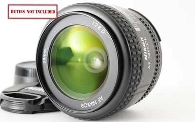 [Casi COMO NUEVO+++] Lente gran angular Nikon AF NIKKOR 28 mm F2,8 D de JAPÓN #725 Foto 1 de 4