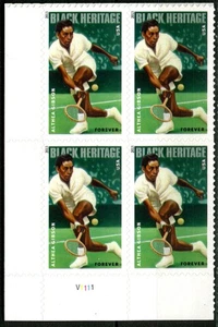 SC# 4803 - 2013 Forever - Black Heritage: Althea Gibson Plate Block of 4 Mint NH - Picture 1 of 1