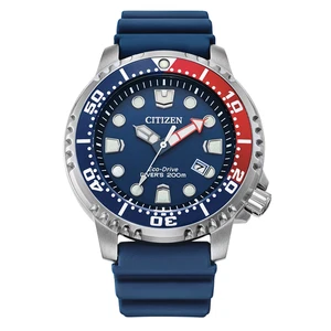 Citizen orologio Promaster Diver Eco Drive 200mt Blue Pepsi BN0168-06L - Picture 1 of 4