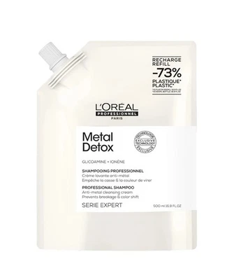 Loreal Metal Detox Shampoo Refill 500mL - Image 1 of 2
