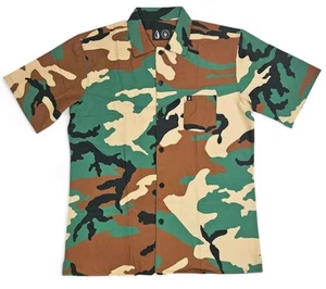 Tachuntfish THF Mojito M81 Camo Button Up Shirt Mens Large Original Fit - Picture 1 of 4