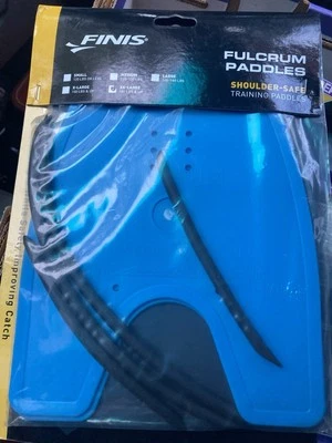 Paletas de natación Fulcrum-XX-GRANDES-AZUL - Paletas de entrenamiento seguras para los hombros-NUEVAS Foto 1 de 4