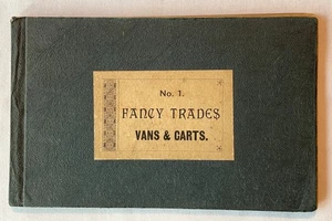 Fancy Trades: Vans & Carts~Rare London Trade Catalog~Illustrated ca. 1890s-1900s - Imagen 1 de 10