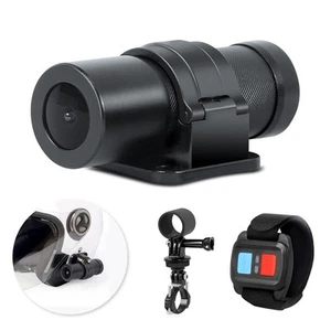 WiFi Helmet Camera with Remote Control for Bicycle Motorcycle, HD 1080P Water... - Bild 1 von 8