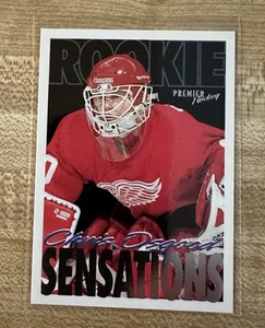 1994-95 Topps Premier Hockey Chris Osgood Rookie Card 199 Detroit Red Wings - Picture 1 of 2
